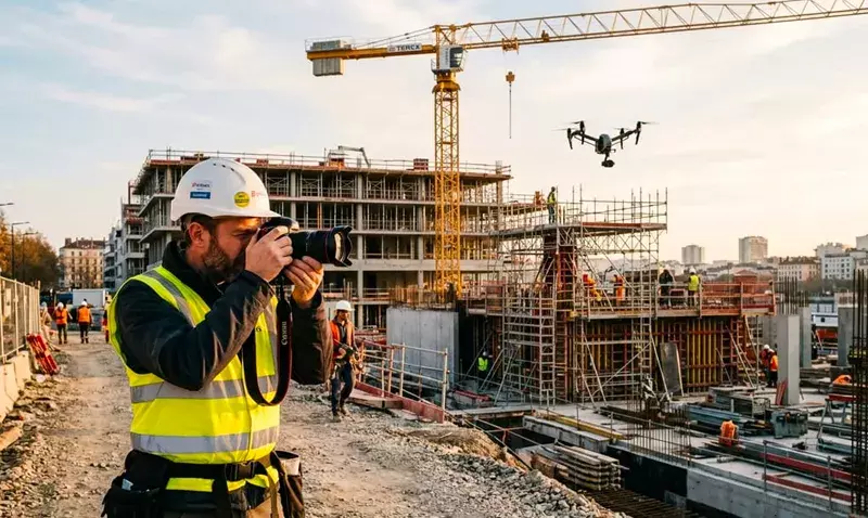 Reportage photo de chantier