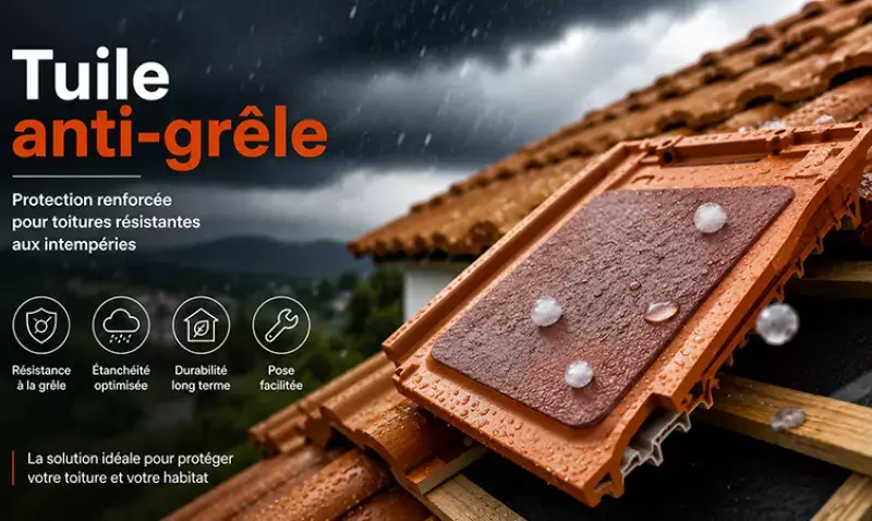 La tuile anti grêle