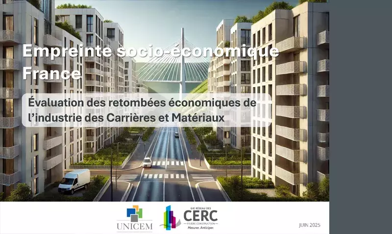 Partout en France, l’industrie des carrières et matériaux joue un rôle structurant pour les territoires.