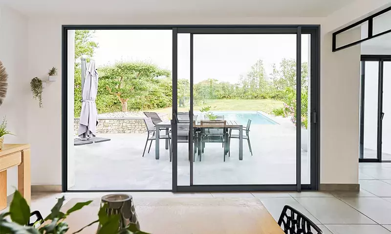WIBAIE porte ses baies coulissantes à 2,65 m
