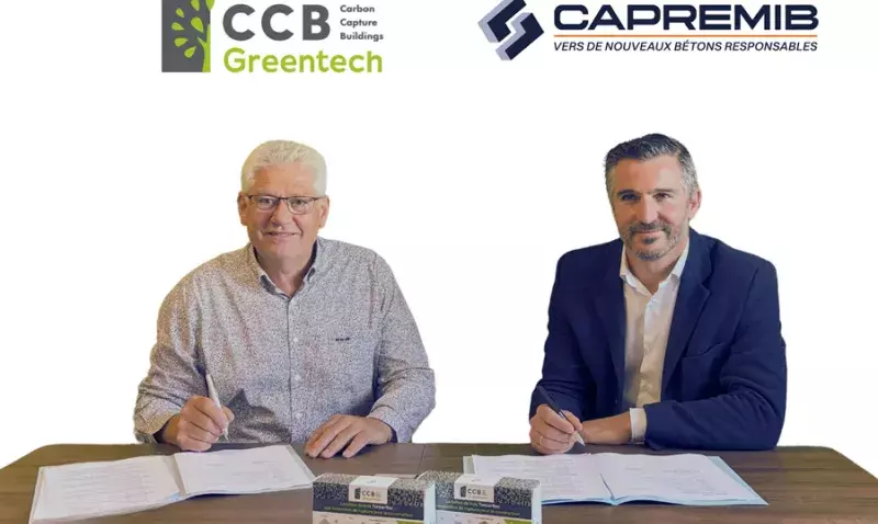 Signature du partenariat CAPREMIB-CCB Greentech