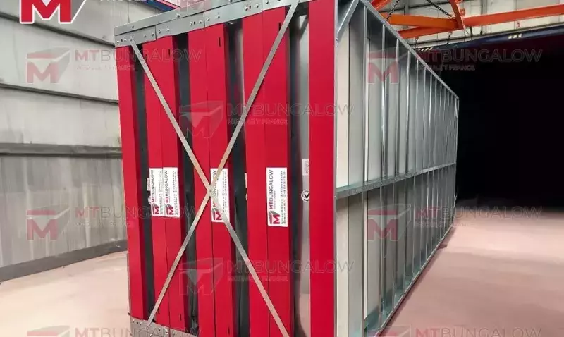 Bungalow de chantier flat pack