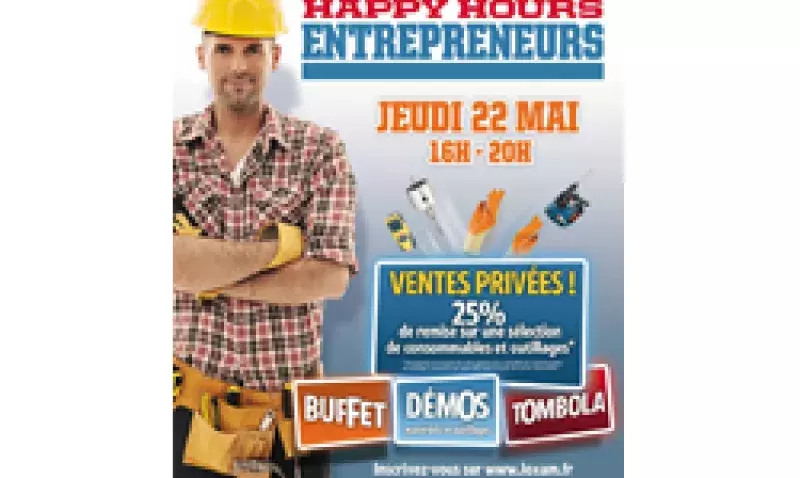 LOXAM organise ses "Happy Hours"