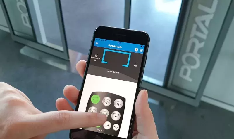 Portalp lance une nouvelle gamme de portes automatiques