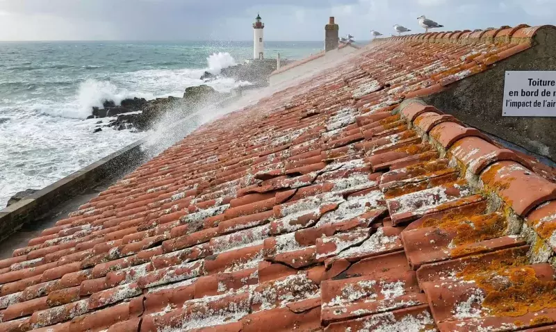 Toiture en bord de mer