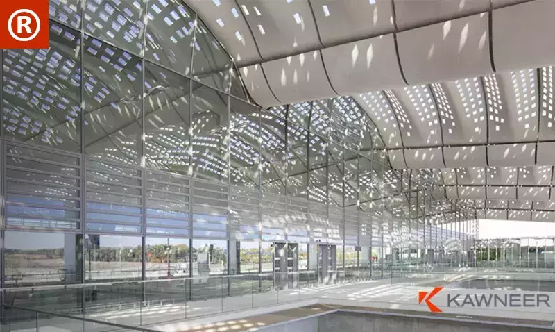 KAWNEER conçoit des menuiseries aluminium 