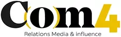 Logo Com4 relation presse BTP
